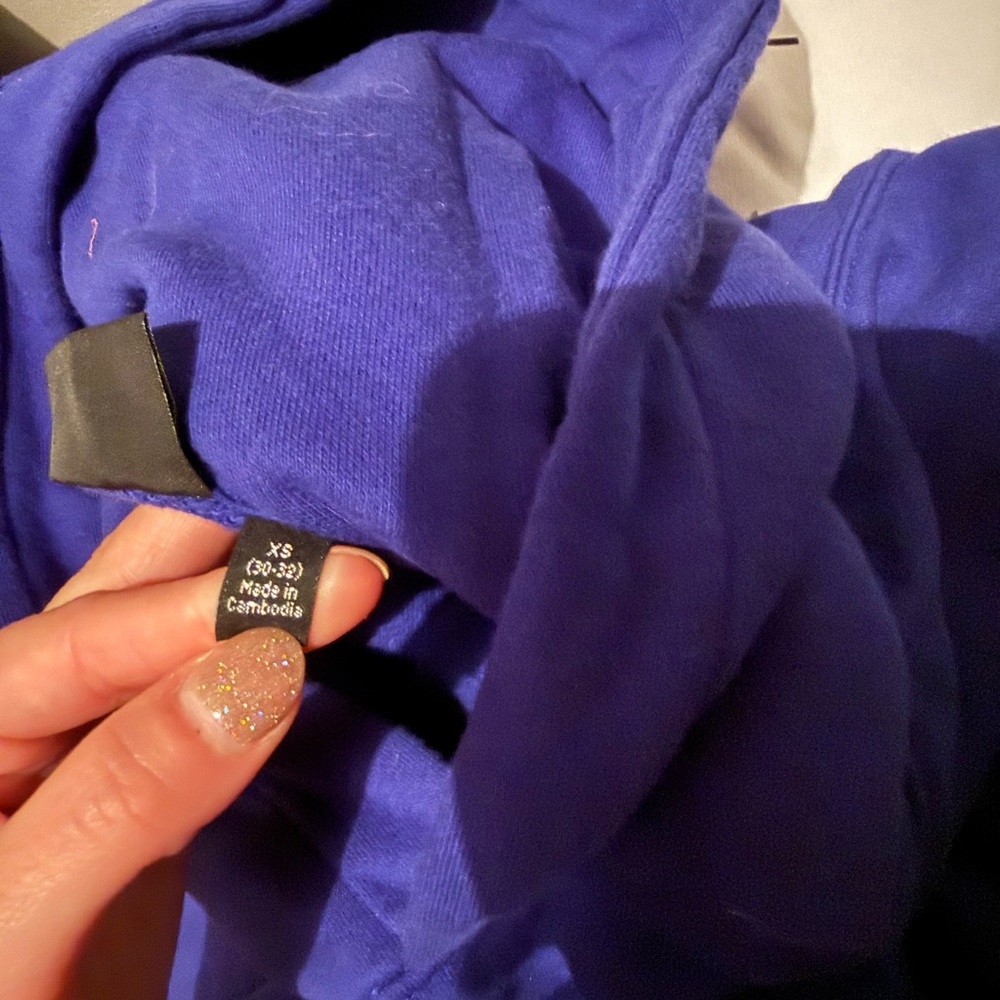 Vibrant Blue hoodie
